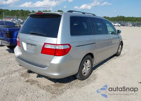 2007 Honda Odyssey Ex z USA, uszkodzony, nr VIN 5FNRL38487B140588